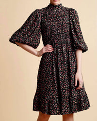 Bytimo - Women's Drapy Georgette Mini Dress