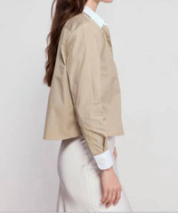 The Shirt - Long Sleeve Boxy Crop Top