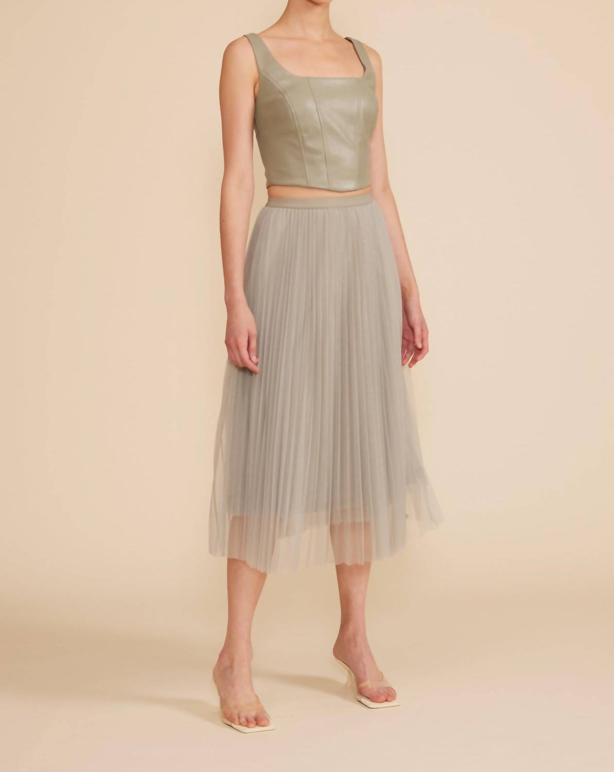 Lucy Paris - Val Crop Top