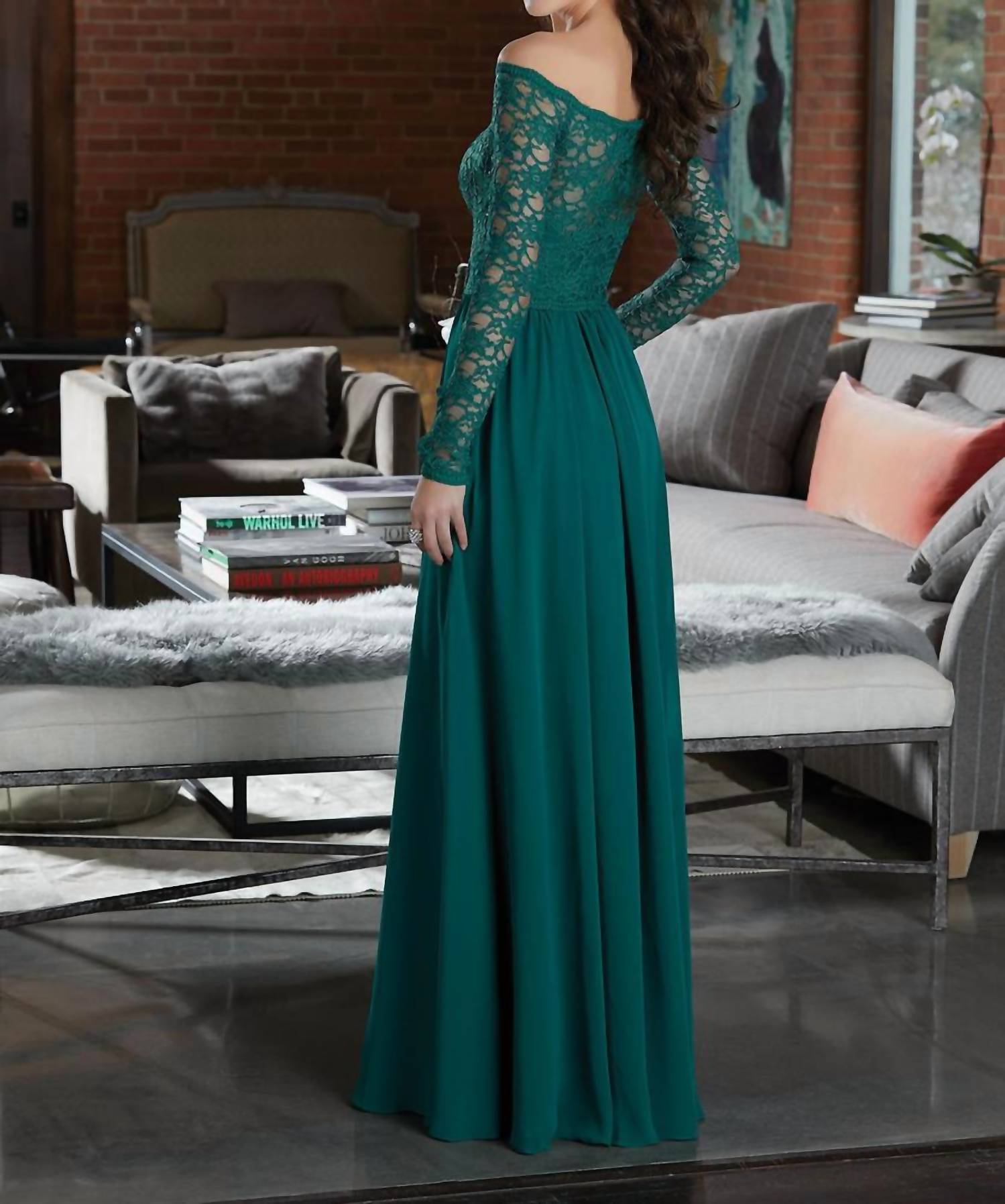Morilee - Lace Bodice Bridesmaid Dress