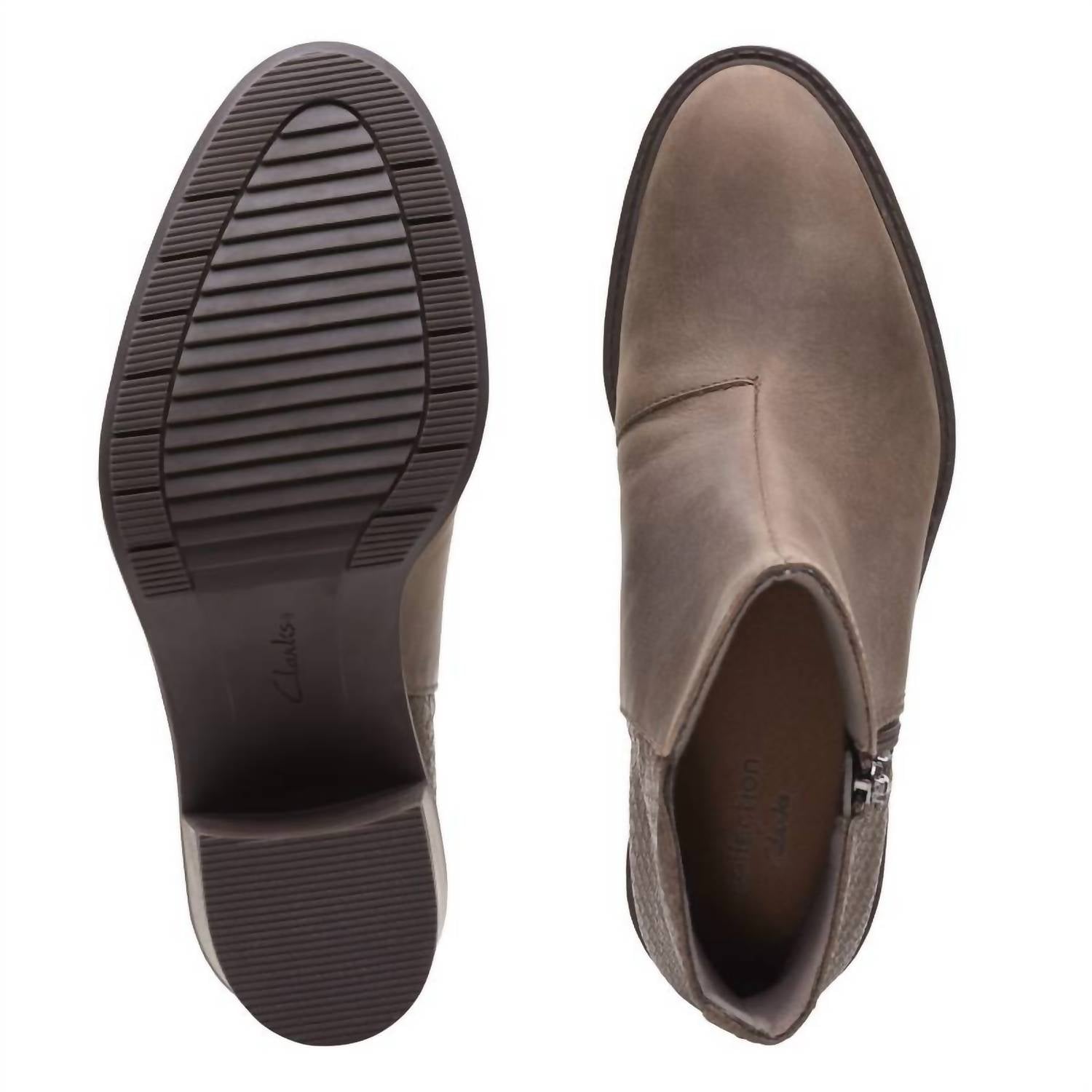 Clarks - Women's Scene Zip Ankle Boot