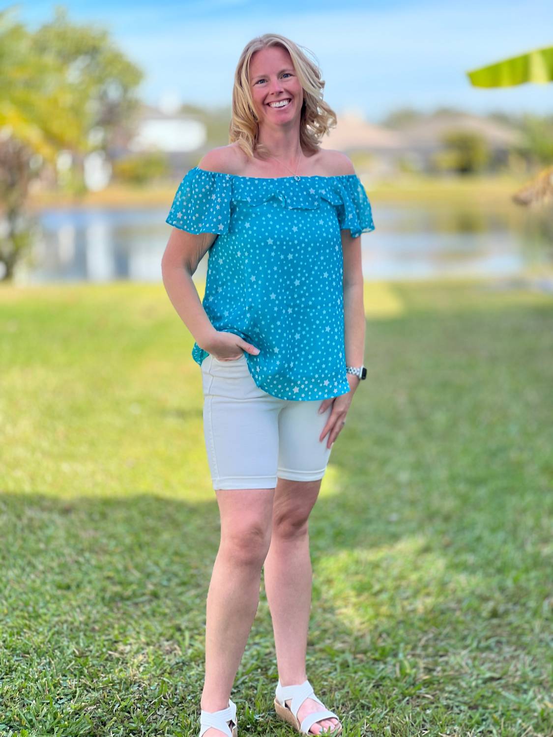 Andree By Unit - Spotlight Ruffled Top