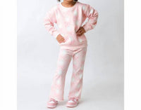 Sweet Wink - Kid's Coquette Ghost Halloween Sweatshirt