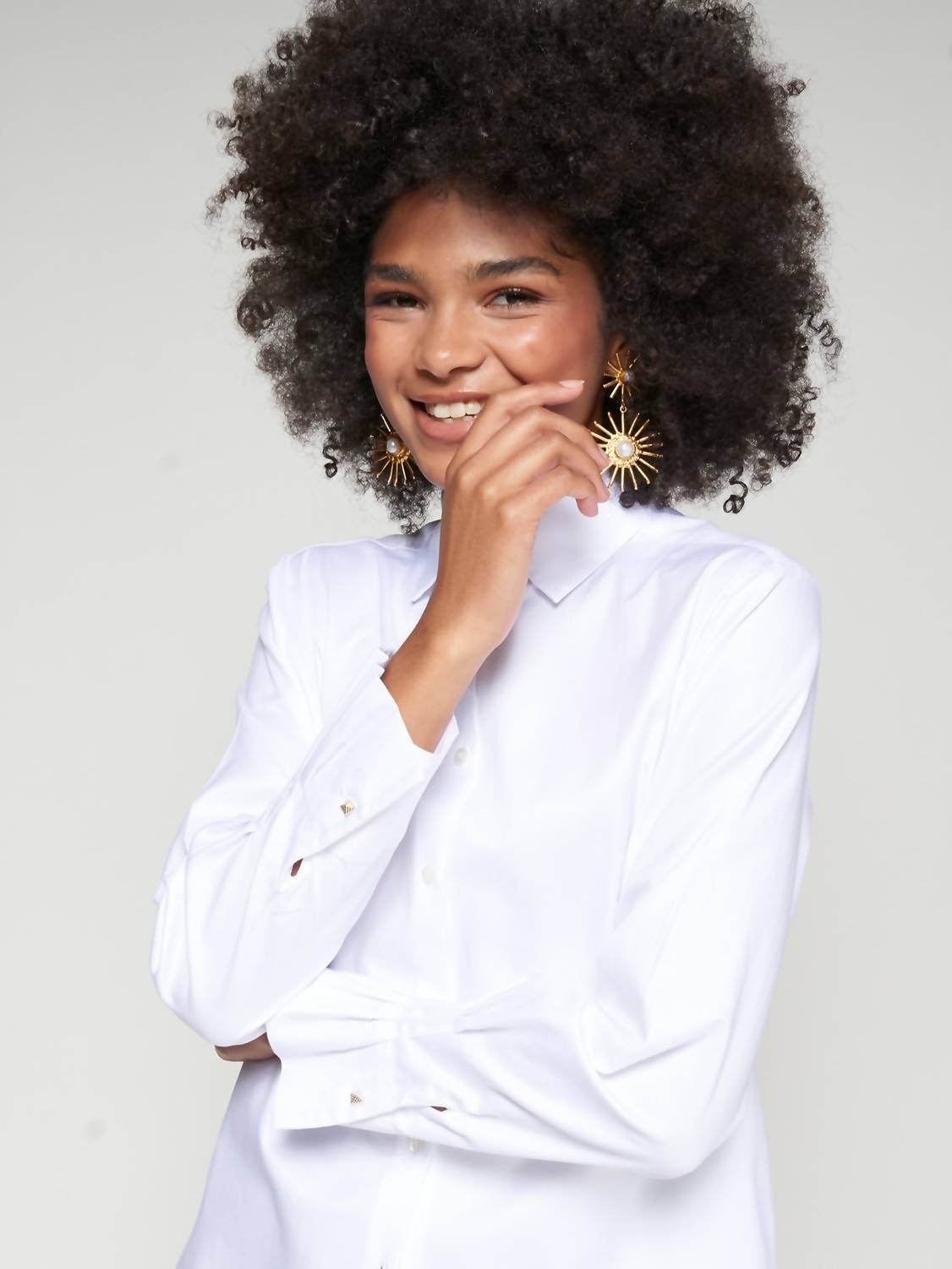 Vilagallo - Pleated Cuff Dress Shirt