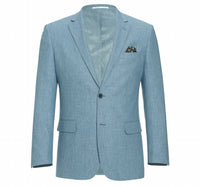 Renoir - Men's Slim Fit Single Breasted Notch Lapel Suit