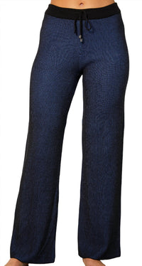 Two Toned Ribbed Pant