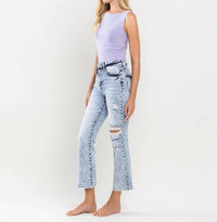 Flying Monkey - High Rise Kick Flare Jeans