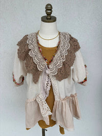 Paperlace - Lace Garden Patchwork Kimono Top