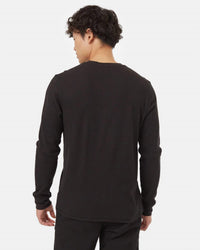 Tentree - Waffle Henley Long Sleeve T-shirt