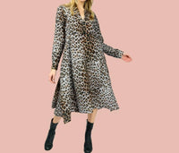 Uncle Frank - Untamed Elegance Midi Dress
