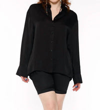 Circular Path - Long Sleeve Over Sized Shirt