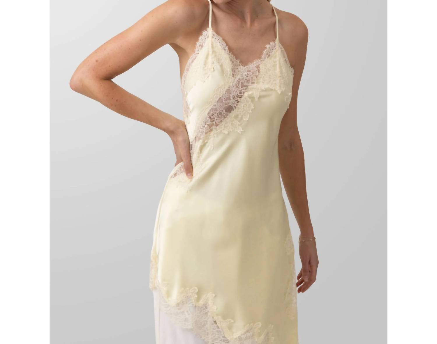 Line And Dot - Emel Asymmetrical Dress