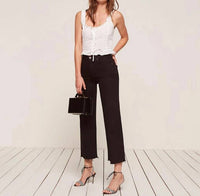Reformation - Stretch Flood Jeans