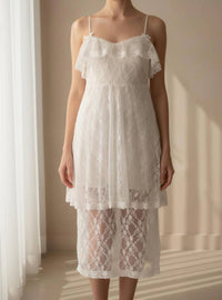 Pol - Lace Layered Dress