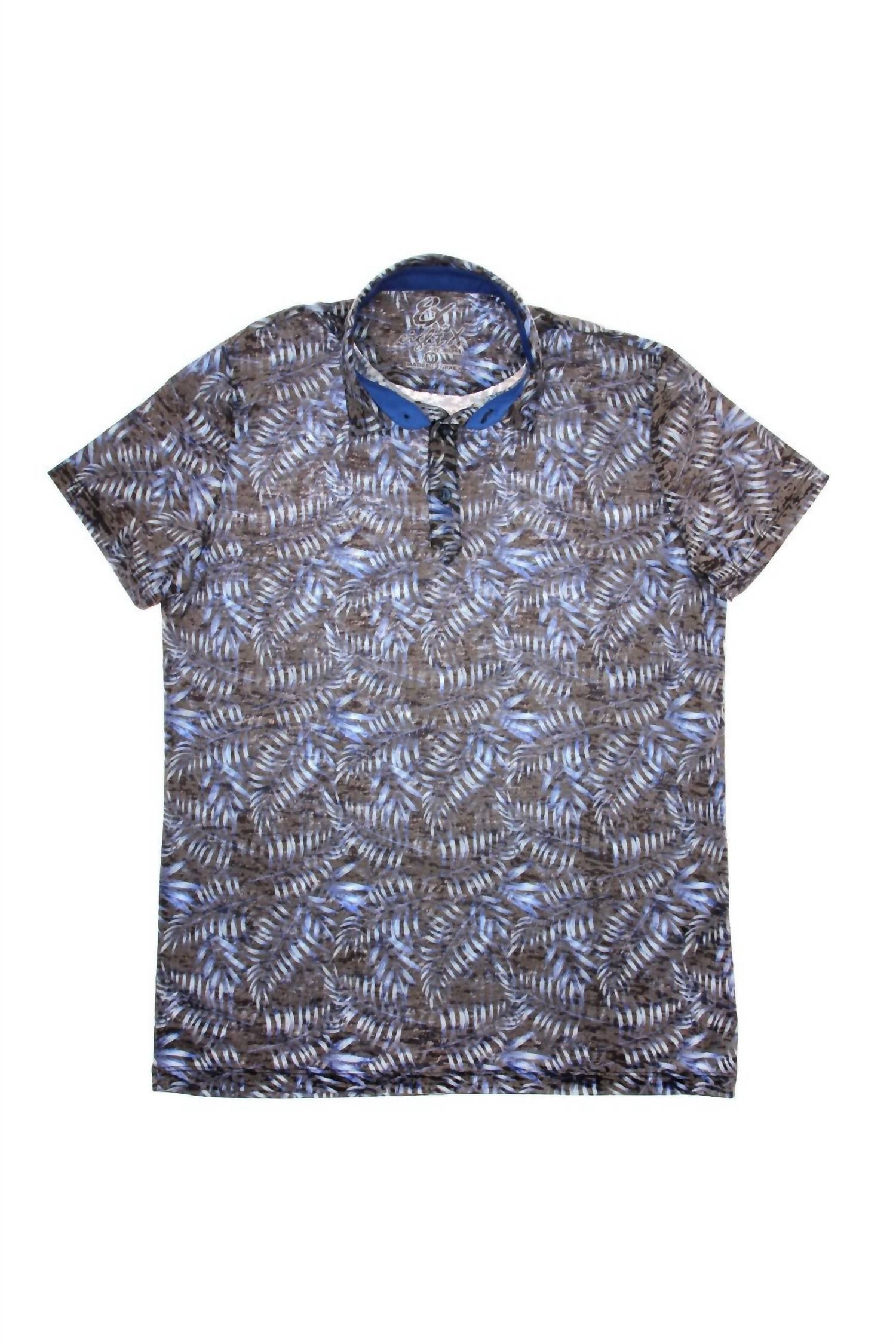 Eight X - Design Print Polo Shirt