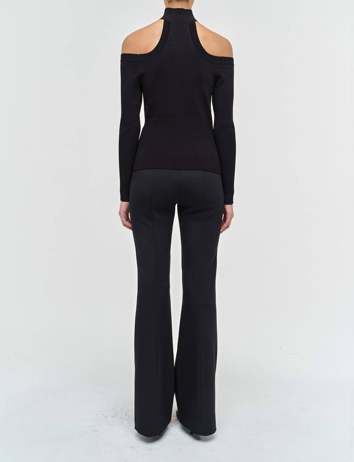 SIMKHAI Kenna Trousers in black - women's pants - alternate view
