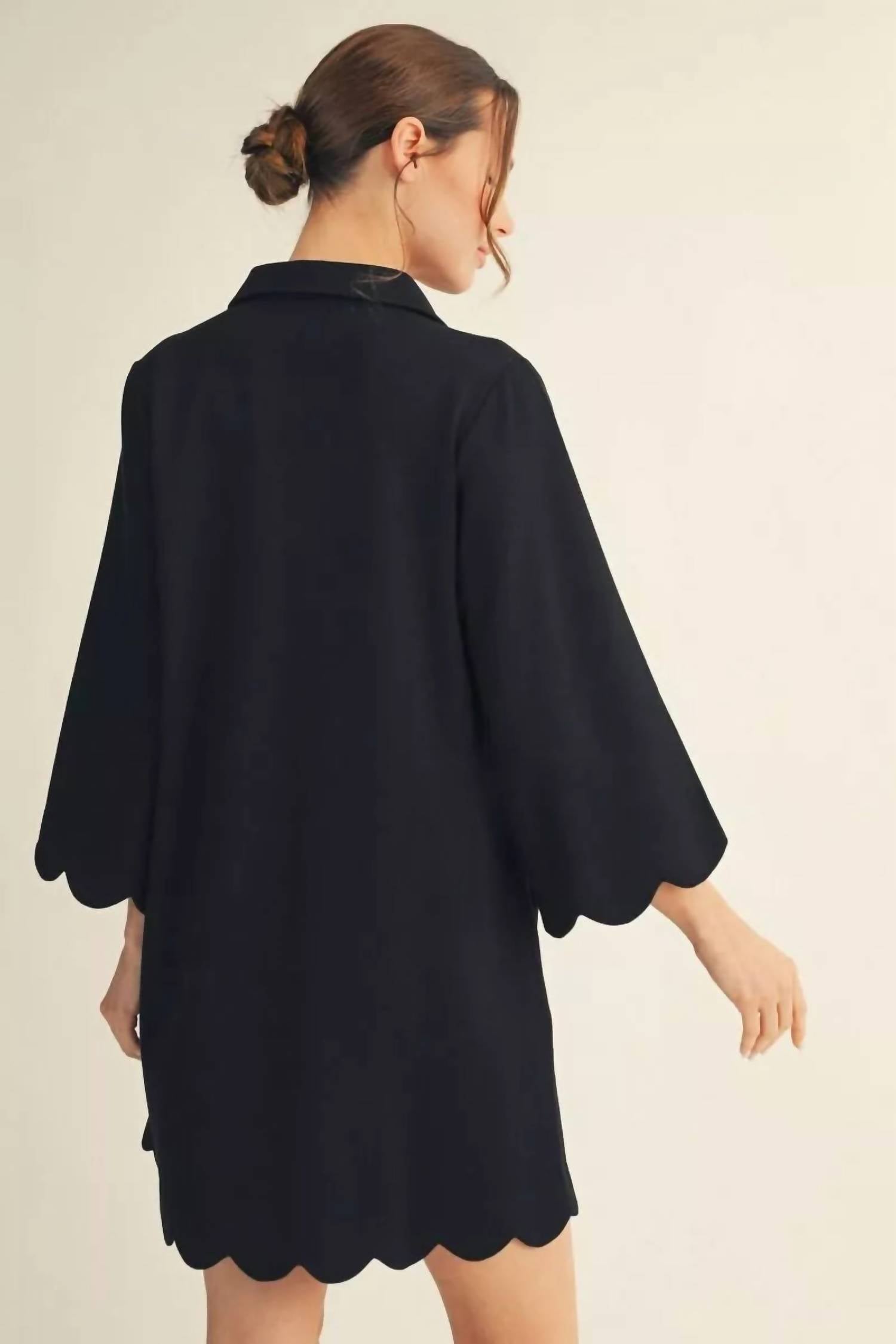 Jodifl Come My Way Dress in black - women's dress - alternate view