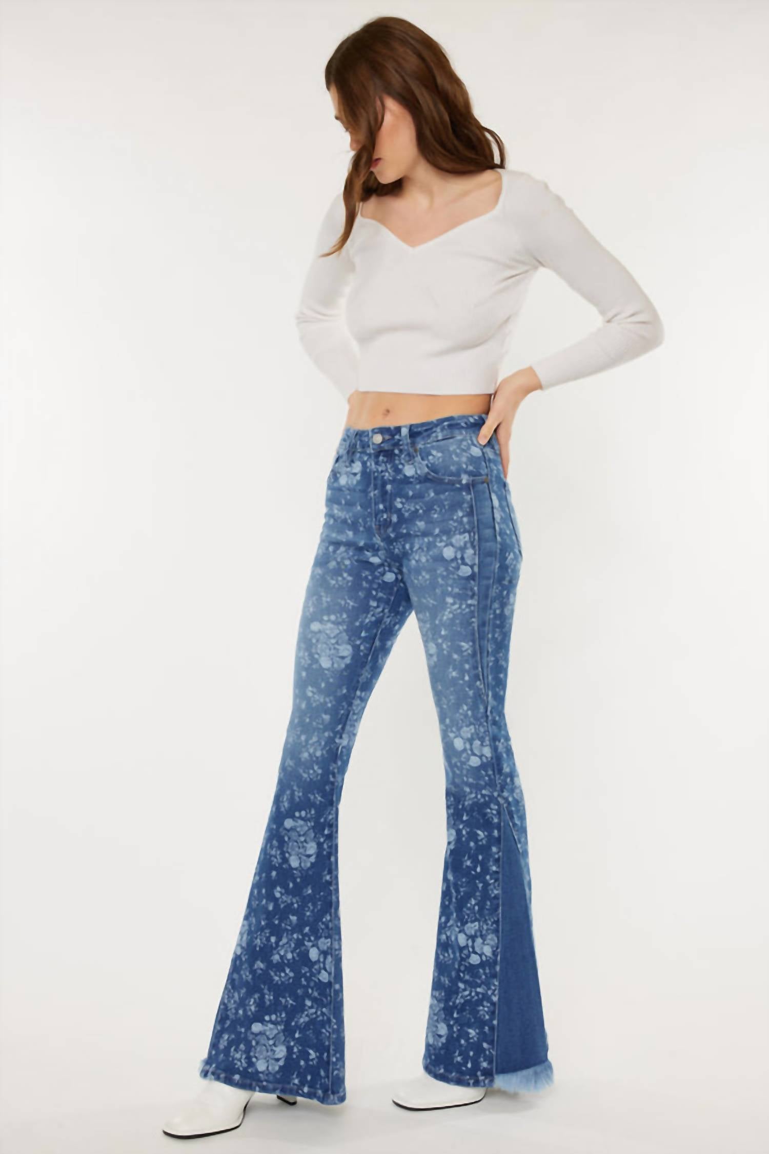 Kancan - Tyler High Rise Super Flare Jean