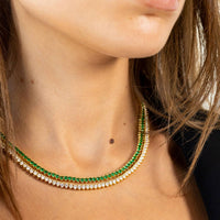 Sahira Jewelry Design - Women's Melinda Tennis Necklace