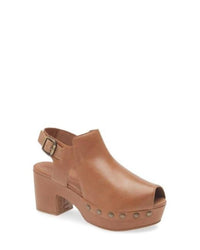 Chocolat Blu - Women's Galla Slingback Peep Toe Platform Clog