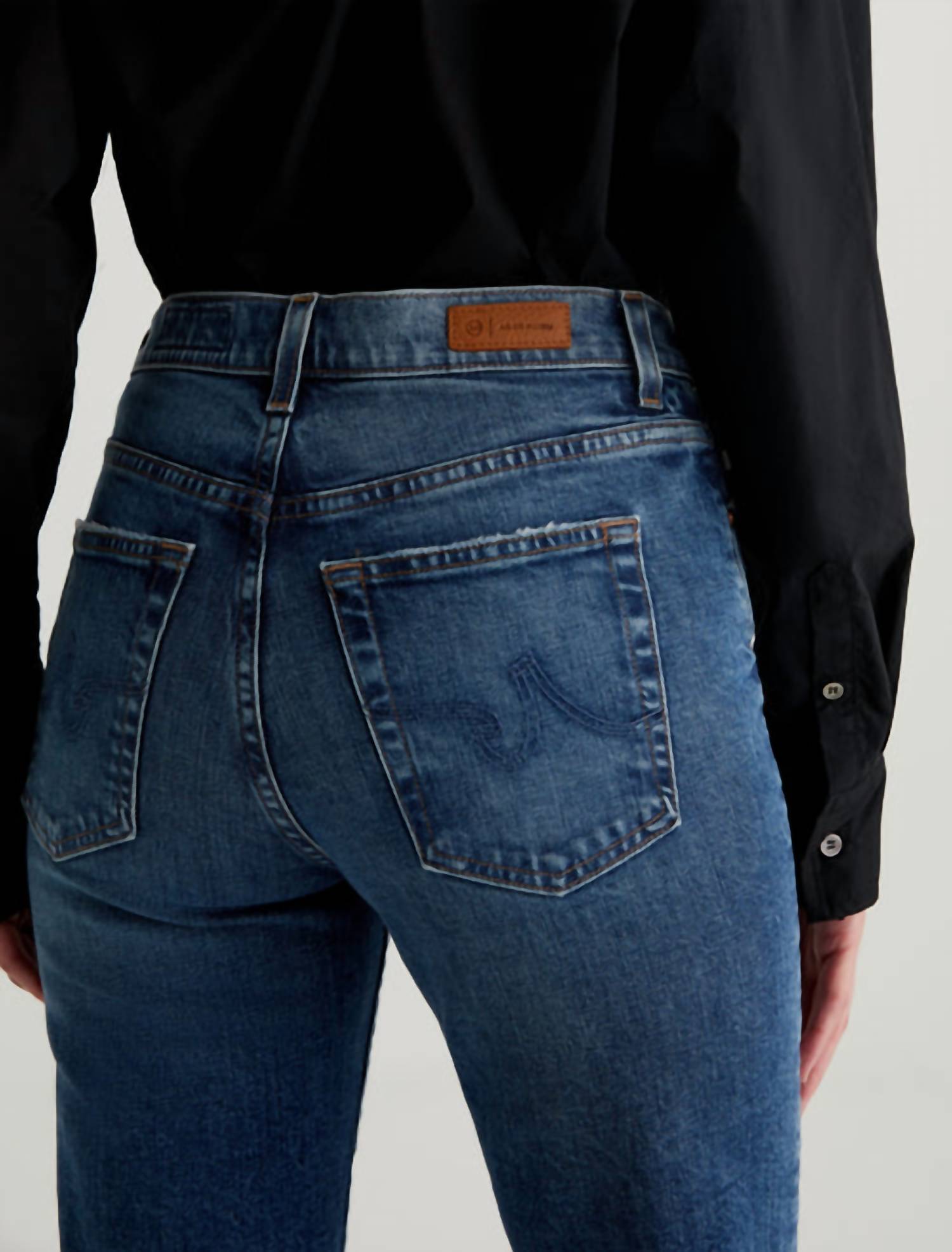 Ag Jeans - Brinley Mid-rise Straight Denim Jeans