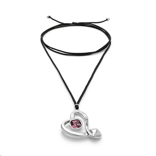 Unode50 - Women's Heart Necklace With Cord