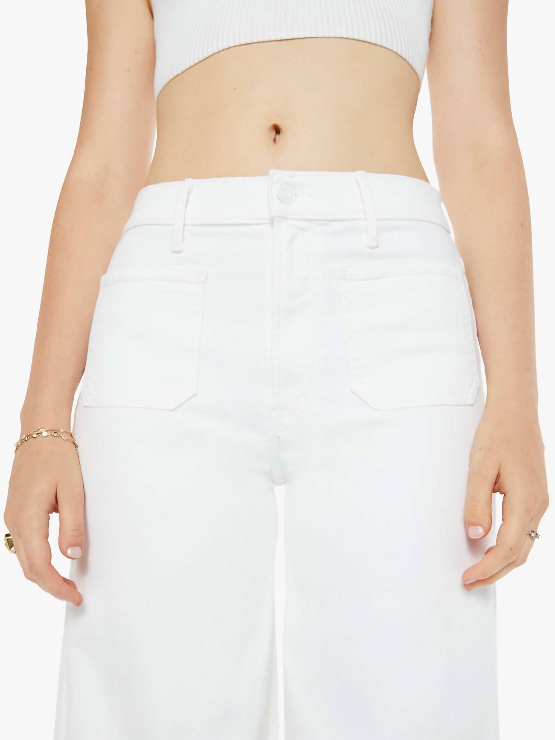 Mother - Lil Patch Pocket Undercover Wide Leg Pants