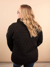 Michelle Mae - Structured Snap Button Pullover Jacket