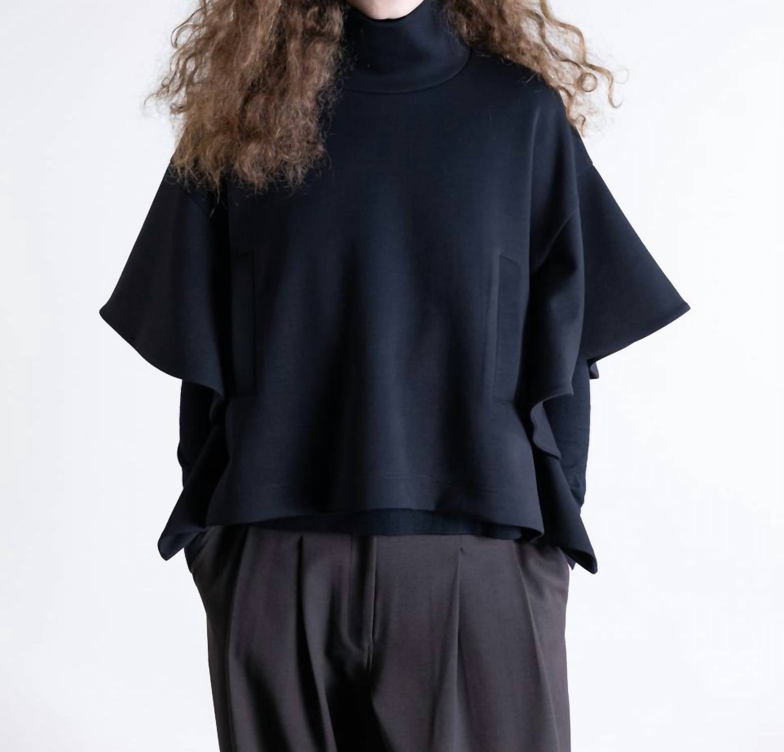 Psophia - Structured Batwing Poncho