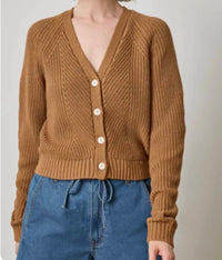 Lilla P - Shrunken V-neck Cardigan