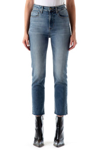 Fidelity - Twiggy High Waist Crop Slim Jeans