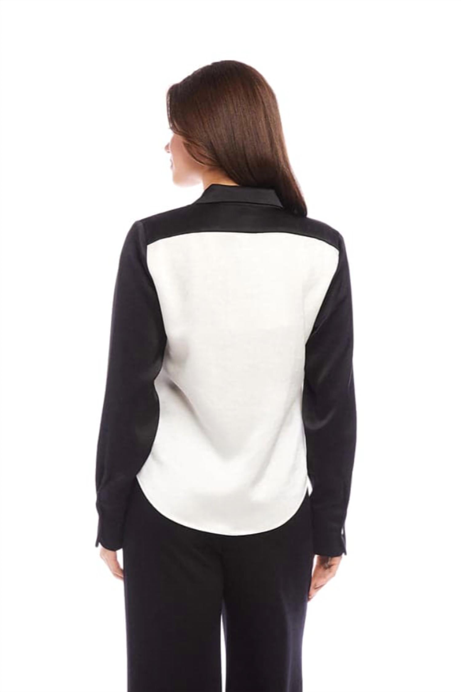 Karen Kane - Colorblock Shirt
