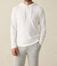 Faherty - Sunwashed Long Sleeve Slub Hoodie