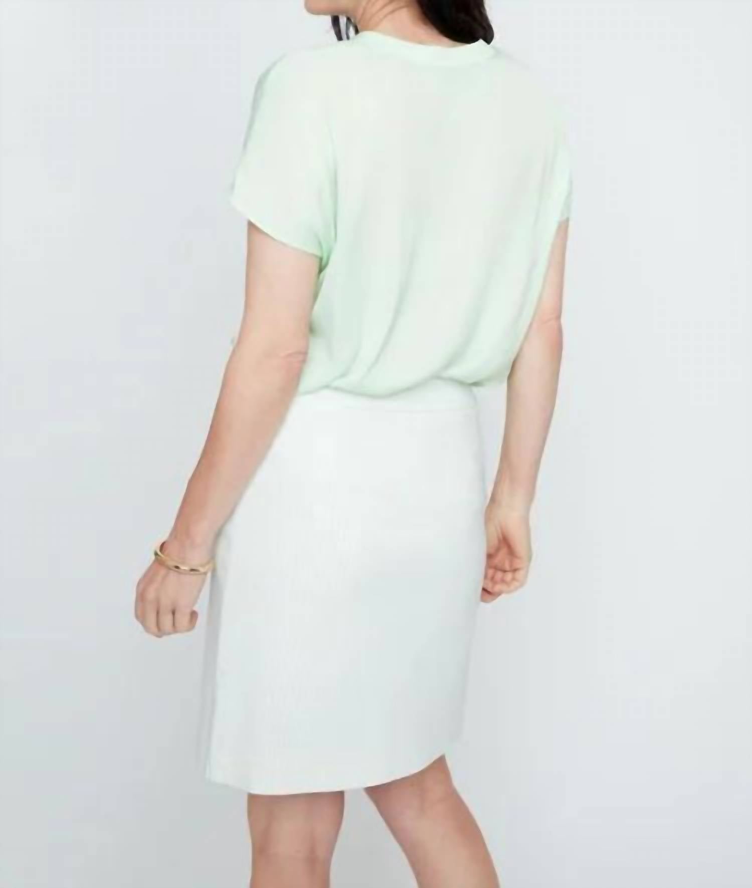 Renuar - Dolman Cap Sleeve With V Neck Blouse