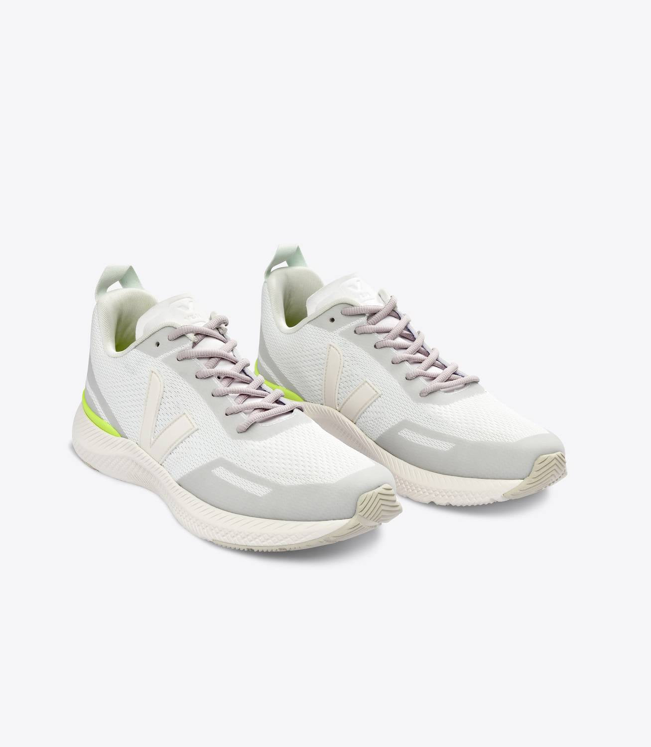 VEJA Women's Impala Engineered Athletic Sneakers in frost cream - women's shoe - detail view