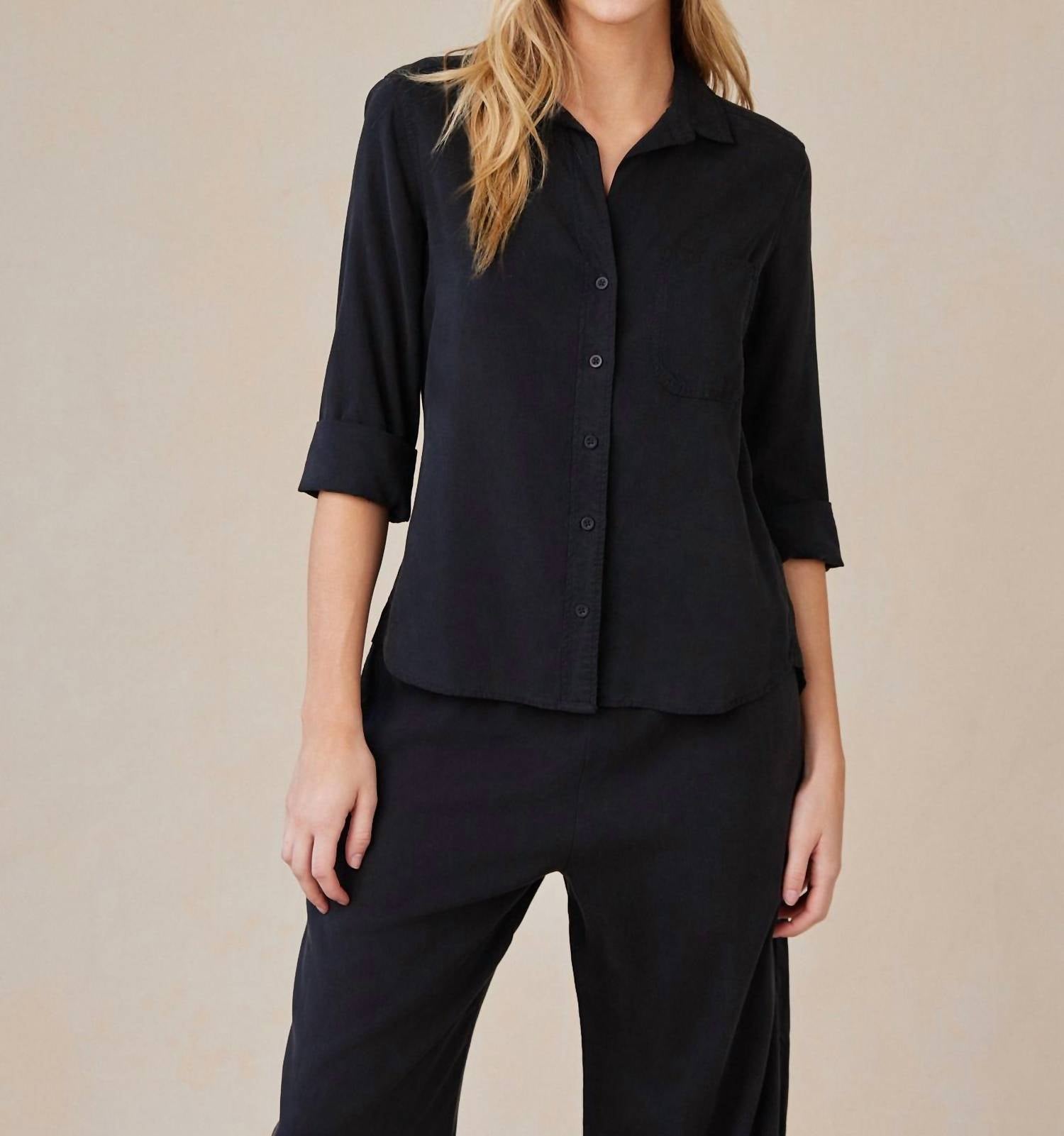 Bella Dahl - Shirt Tail Long Sleeve Top