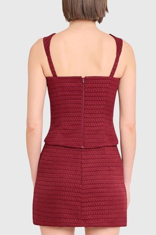 Amanda Uprichard - Ceronne Corset Tank Top