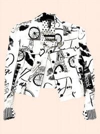 Berek - Paris Theme Cropped Jacket