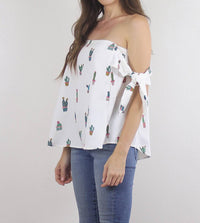 Do+Be - Born To Tie Cactus Top