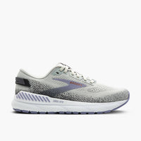 BROOKS Women's Ariel Gts 24 Shoes in mercury ebony sweet lavender - women's shoe - detail view