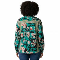 Curate - On Your Team Floral Button Up Top