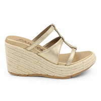 BLOWFISH Women's Bahia Rope Sandal in gold - women's sandal - detail view