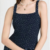 Madewell - Lucie Smocked Tank Top