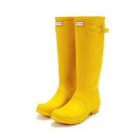 HUNTER Women's Original Tall Rain Boots in yellow - women's shoe