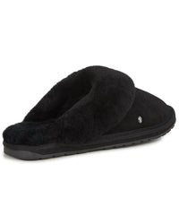 EMU Australia Women's Jolie Slip-ons in black noir - women's sandal - detail view