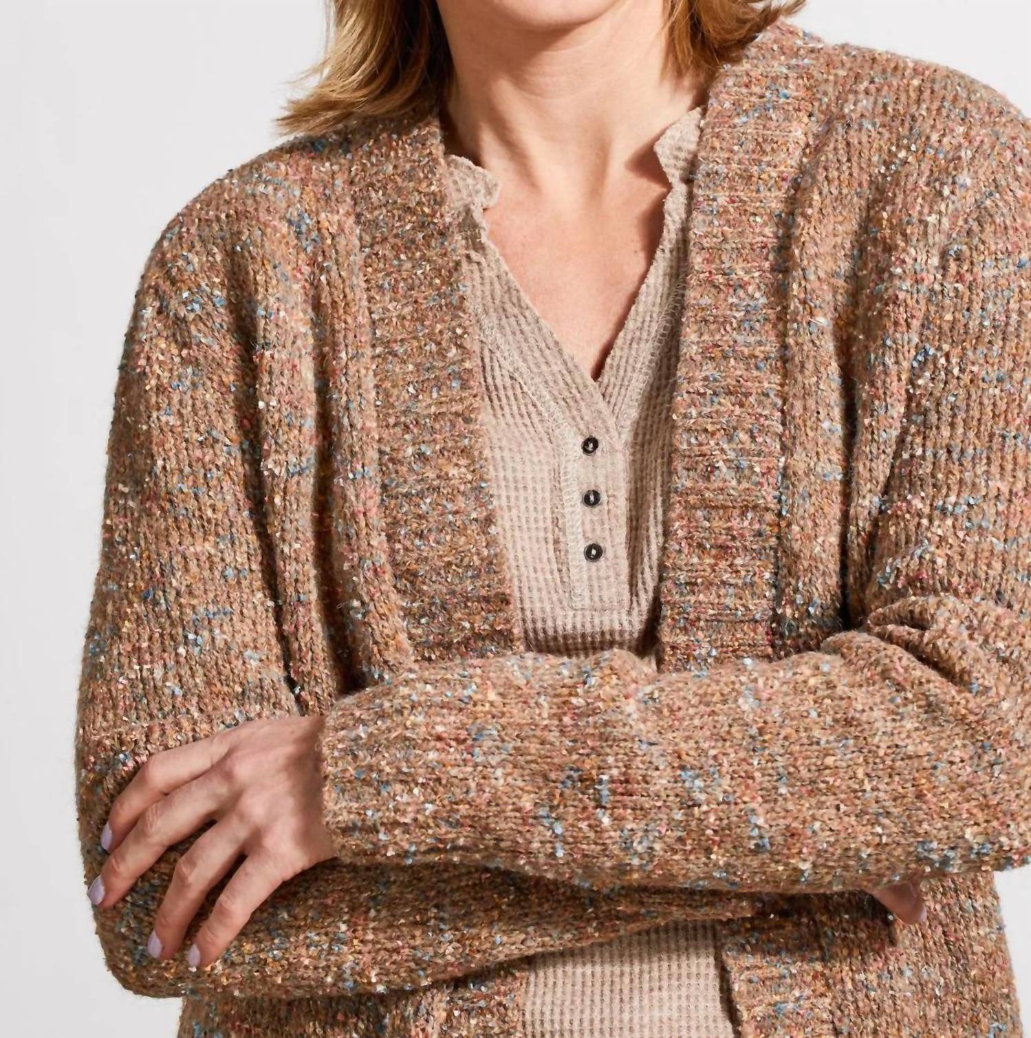 Tribal - Sweater Cardigan With Pockets