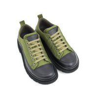 The ART Company Women's 1894 Chunky Lace Up Shoe in forest green - women's sneaker - detail view