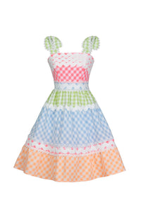 Celia B - Vichy Gingham Dress