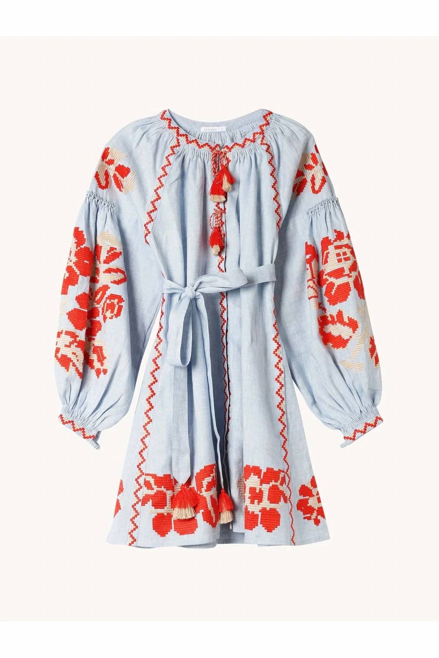 Annabo - Pixel Rose Mini Dress