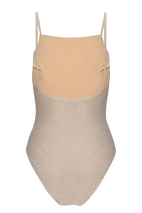 The New Society - Girls Lurex Swimsuit